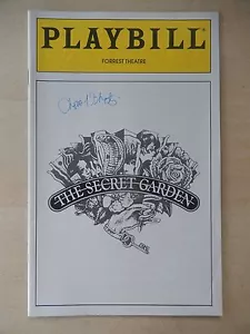 Oktober 1993 - Forrest Theatre Playbill - The Secret Garden - Cheryl Allison - Bild 1 von 3