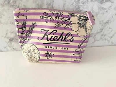 Kiehl's Travel Makeup Bag / Toiletry Pouch Case - Image 1 of 4