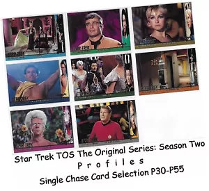 Star Trek TOS Original Series Season 2 (Two) - Profiles Card Selection P30-P55 - Picture 1 of 37