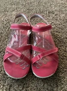 Sandali donna Clarks Collection cinturino alla caviglia rosa caldo #15506 US 8M EU 39 UK 5,5 - Foto 1 di 10