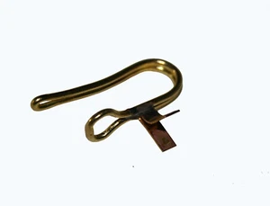 Gancho mordaza para cordón de captura colgante Chapka campana de espinillas recreación LARP RSP198 - Imagen 1 de 2