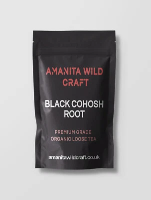 AMANITA WILDCRAFT Organic Black Cohosh Tea | 🪸Actaea racemosa🪸 | 45 Days Satisfaction Guarantee
