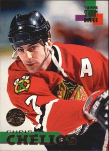 1994-95 Topps Stadium Club Hockey #70 Chris Chelios