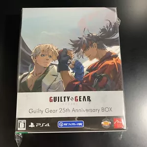 Unopened PS4 Guilty Gear Strive GG 25th Anniversary Box Sony PlayStation 4 Arc - Picture 1 of 9
