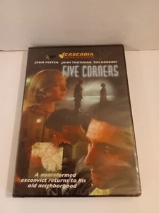 Five Corners DVD 1987 Cascadia Ent New Jodie Foster John Turturro Tim Robbins - Picture 1 of 5