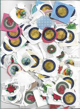 UNITED STATES: forever stamps 320 used 41 unfranked on paper  