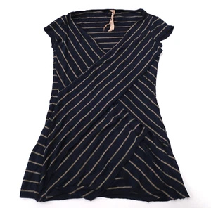 ANTHROPOLOGIE Bailey 44 Striped Layers Top Tee XS Navy - Bild 1 von 4