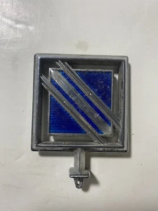 Buick 1984-1987 Regal Chrome Blue Hood Ornament Emblem Badge Logo - Bild 1 von 4