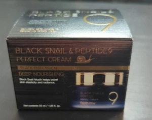 NIB Black Snail & Peptide Peptide9 PERFECT CREAM Deep Nourishing 1.85 fl oz - Picture 1 of 7