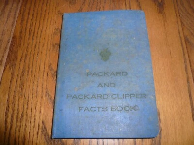 Libro de datos Pocket Packard & Packard Clipper 1954 - Original vintage Foto 1 de 4