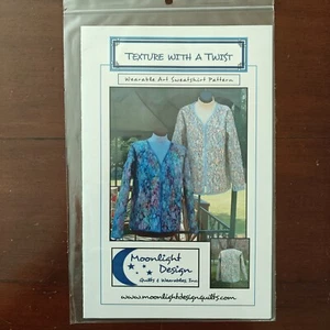 Moonlight Design "Texture with a Twist" Wearable Art Pattern MLD14 🌟 - Picture 1 of 12