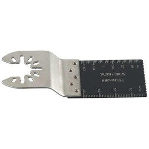 Lama per seghetto oscillante bimetallico multiuso 34 mm per taglio legno metallo - Foto 1 di 24