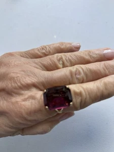 Anello Avon ametista placcato oro - Foto 1 di 4