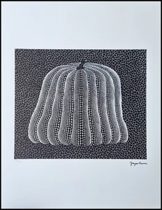 YAHOI KUSAMA * Pumpkin * 65 x 50 cm * Lithografie*Kunstdruck*limitiert # 64/500 - Picture 1 of 8