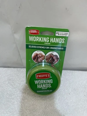 Crema de manos Okeefes Working Hands loción de 3,4 oz ayuda a prevenir la pérdida de humedad paquete de 1 Foto 1 de 4