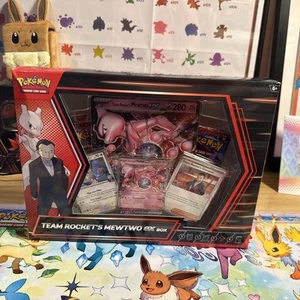 Pokemon TCG Cards Team Rocket's Mewtwo Ex Box New Sealed - Picture 1 of 2