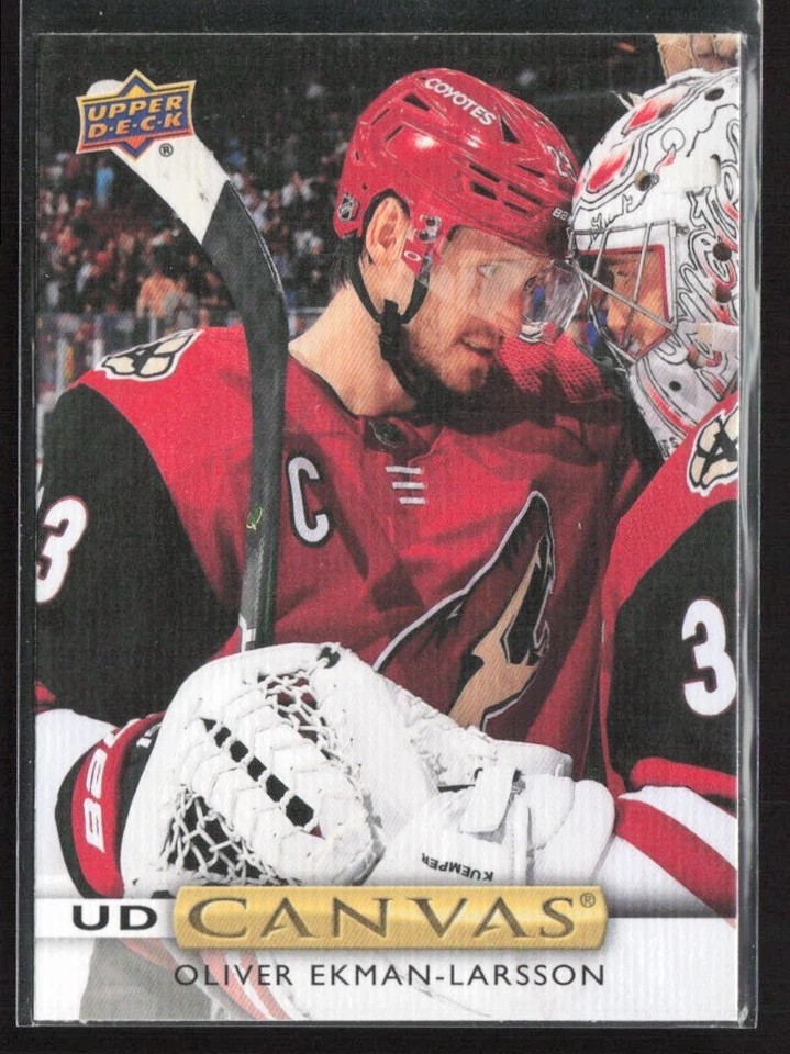 2019-20 Upper Deck UD Canvas #C193 Oliver Ekman-Larsson Arizona Coyotes - Image 1 of 2
