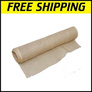 Seamless 40" Wide Burlap Fabric Roll - Perfect for Erosion Control & Landscaping - Picture 1 of 10