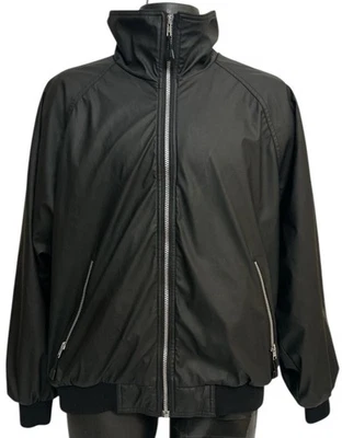 WearGuard jacket RN64288 Mens Sz M Black Polyester Nylon Windproof Taiwan - Image 1 of 3