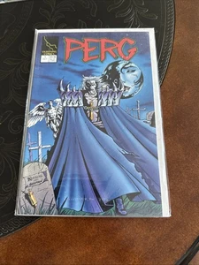 Cubierta variante de Perg #1 Lightning Comics que brilla en la oscuridad - Imagen 1 de 2