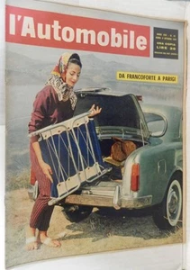 L AUTO Oktober 1961 Salone di Turin Maserati Hydrovia Mestre Padua Spanien - Bild 1 von 1