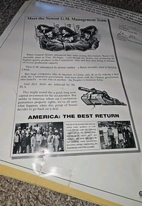 GM Flint MI Closing Buick City Poster Local 599 - Bild 1 von 11