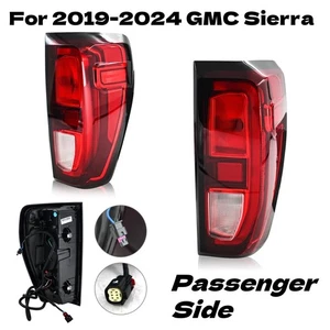 For 2019-2024 GMC Sierra 1500/2500 Halogen Tail Lights Assembly Passenger Side - Picture 1 of 10