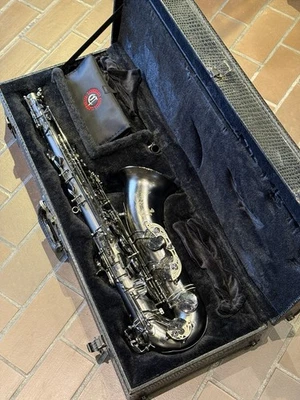 Saxofón tenor Cannonball T5 Big Bell Stone Series Raven BICEB con estuche Foto 1 de 4