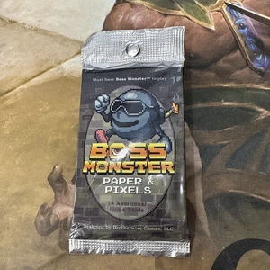 Boss Monster Papier und Pixel Pack Brettspiel Erweiterung geöffnete Packung - Bild 1 von 2