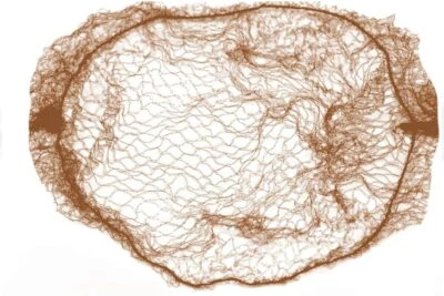 Jaclynette Durable & Invisible Hair Net, Coffee (Pack of 200) - Image 1 of 4