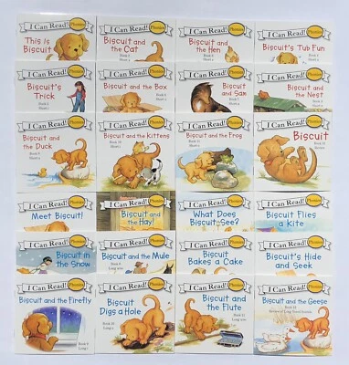 Biscuit + Biscuit More I Can Read Phonics Kids Books Lot 24 Foto 1 de 4
