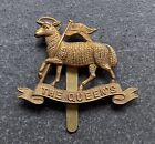 Genuine The Queen’s West Surrey Regiment 1916 Economy Issue Cap Badge