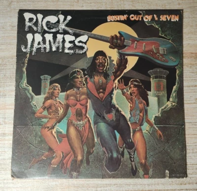 RICK JAMES Bustin Out of L Seven LP GORDY 1979 VG+/VG+ funk DJ R&B Street Foto 1 de 4
