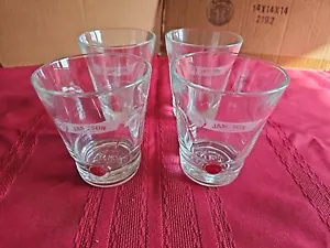 John Jameson & Son Limited Irish Whiskey Klarglas altmodischer Becher 4 Zoll 4er-Pack - Bild 1 von 5
