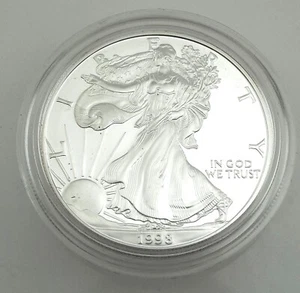 1998 - P American Silver Eagle - PROOF One Dollar US Coin ~#6669 - Picture 1 of 5