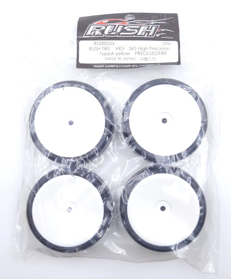 Rush 36S Pre-Glued tire set for Xray X4 touring - Image 1 of 1
