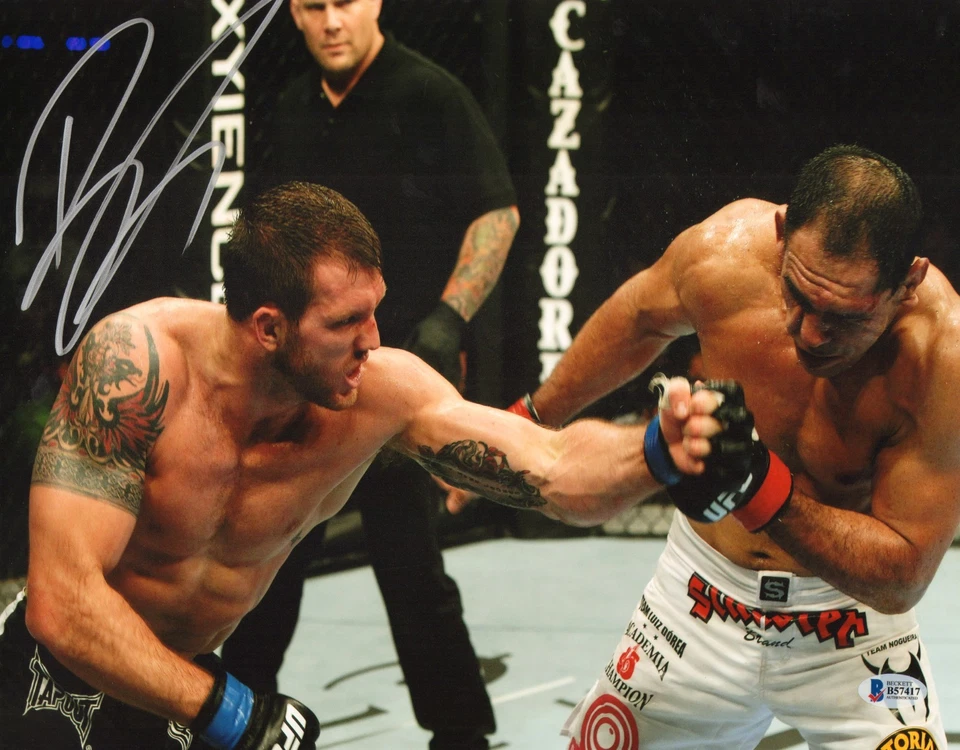 Ryan Bader Signed UFC 119 11x14 Photo BAS Beckett COA Nogueira Picture Autograph - Image 1 of 4