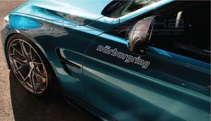 Nurburgring Decal sticker decal Racing BMW Porsche Mercedes Euro Wrap 12" Pair - Bild 1 von 11