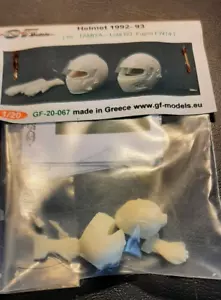 Lot de 2 Casques / Helmet 1/ 20 - GF model's - pour TAMIYA : Lotus T93 FW 14... - Foto 1 di 1