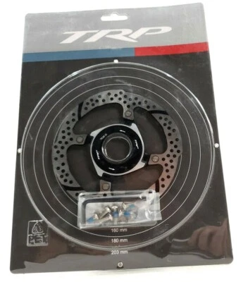 TRP 33 Disc Brake Rotor - 140mm 6-Bolt Silver/Black - Image 1 of 4