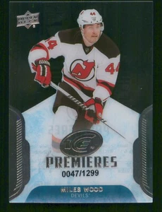 MILES WOOD RC 2016-17 UPPER DECK ICE 16-17 NO 105 #0047/1299 3316 - Picture 1 of 2