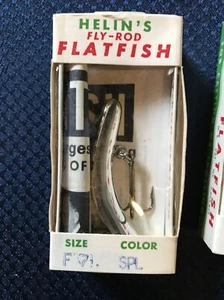 Helen Flat Fish Fly Rod Lure F-7 SPL Vintage New - Picture 1 of 4