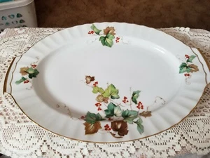 Harmony House Regal Porzellan ovale Platte im Herbstmuster besetzt Japan - Bild 1 von 6