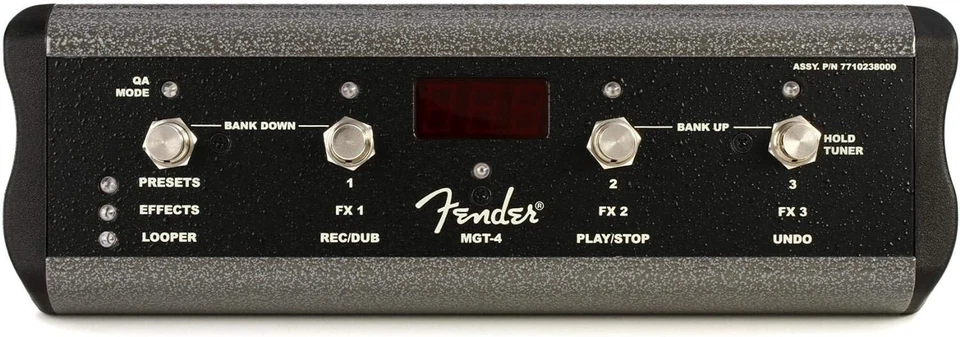 Fender 4-Button MGT-4 Footswitch For Mustang Amplifiers/Amp 099-4071-000 - Image 1 of 1
