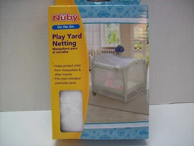 Mosquitero de bebé Nuby con bordes elásticos ¡Nuevo en caja! Foto 1 de 4