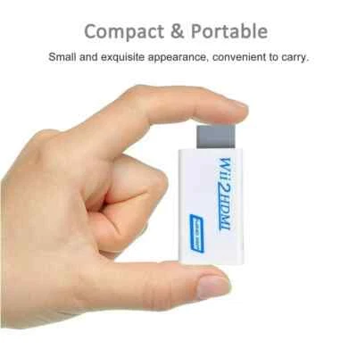 Adattatore Wii2HDMI Convertitore Full HD 1080P - Da Wii (Console) a HDMI (TV) - Immagine 1 di 4