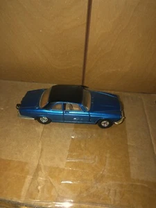 CORGI Jaguar XJ12C 1/36 Scale Made in GB Diecast - Blue with Black Top VG Shape - Picture 1 of 8