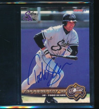 1999 Choice Todd Sears Salem Avalanche Signed Autograph (CR91) SWSW6