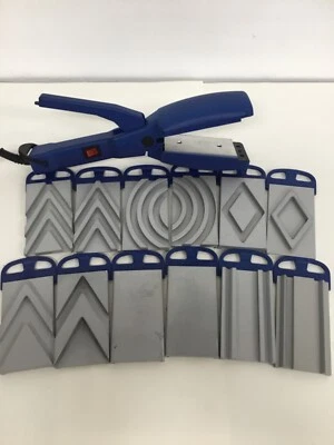 56 mm Turbo Power Forma Flat Salon Hair Iron with  6 sets of iron patterns - Image 1 of 4