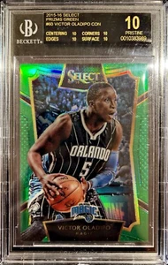 BGS 10 Black Label 2015-16 Panini Select Victor Oladipo Prizm Green #60 POP 1 π - Picture 1 of 3